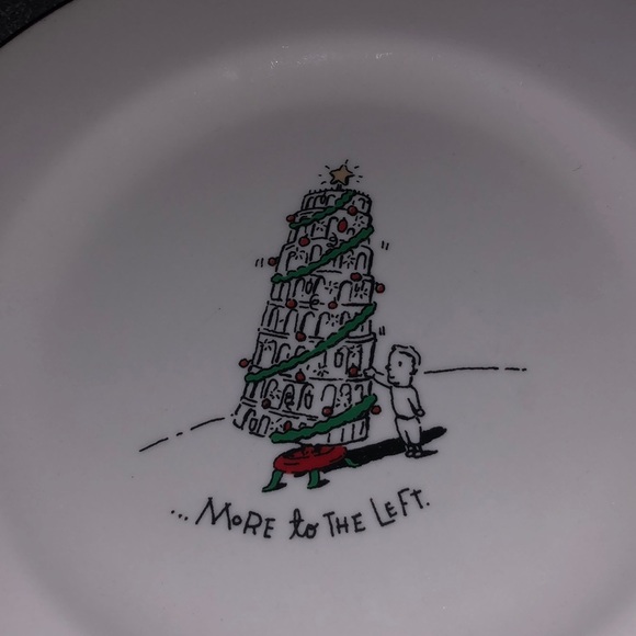 Dayton Hudson 1st Ed MERRY MASTERPIECES Leaning Tower of Pisa PORCELAIN 8” Plate - Picture 2 of 4